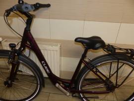 CUBE 8 seb.agyváltós,agydinamós trekking,újszerű,46cm Trekking/cross v-fék használt ELADÓ