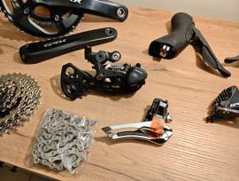 Újszerű GRX 810 komplett szett 2×11 GRX 810 Road Bike & Gravel Bike & Triathlon Bike Component, Road Bike Brakes & Brake Parts mechanical used For Sale