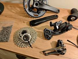 Új GRX 610 teljes szett 2×12 GRX 610 Országúti / Gravel / Triatlon Alkatrész, Országúti Fék / Fékváltókar mechanikus nem használt ELADÓ