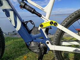 HUSQUARNA Mountain Cross MC2 Electric Mountain Bike 29" front 27.5" back (Mullet) dual suspension Shimano SRAM SX Eagle used For Sale