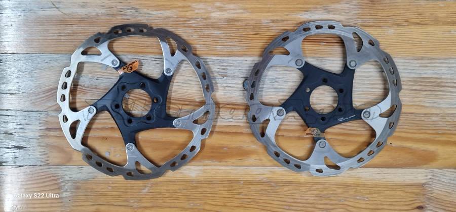 Shimano és Swisstop féktárcsák több típus Shimano és Swisstop Mountain Bike Components, MTB Brakes & Brake Parts used For Sale