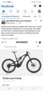 SPECIALIZED Turbo levo comp carbon Electric Mountain Bike 29" front 27.5" back (Mullet) dual suspension Brose SRAM XX1 Eagle AXS used For Sale