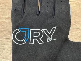 CRY brand fekete/szürke/camo BMX/MTB, kerékpáros kesztyű, gloves (L) CRY brand L használt férfi/unisex ELADÓ