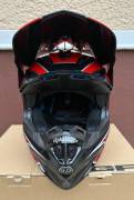 Új Troy Lee Designs GP piros/fekete sisak, bukósisak (S/M) Troy Lee Designs Helmets / Headwear MTB M new / not used For Sale