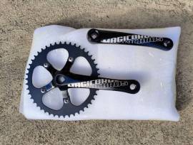 Fixi / Single Speed -négyszögtengelyes hajtómű- 46T / 130BCD / 170mm MAGICBROS Országúti / Gravel / Triatlon Alkatrész, Országúti Hajtásrendszer Shimano 105 taposó nem használt ELADÓ