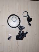 Használt Shimano SLX hátsó váltó RD-M7100 és váltókar eladó  Shimano SLX RD-M7100  Mountain Bike Alkatrész, MTB Váltó / Váltószett használt ELADÓ