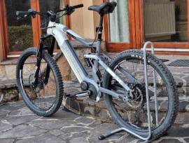 HAIBIKE XDURO 180mm Yari/ Super Deluxe Magura MT5 Bosch-CX Elektromos Mountain Bike 27.5"+ össztelós / fully Bosch SRAM NX használt ELADÓ