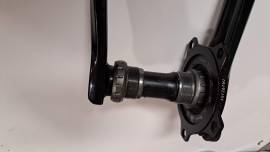 Quarq DZero wattmérős hajtómű - BCD 110 - GXP - 172,5mm Quarq DZero Aluminium Power Meter Crank - GXP Országúti / Gravel / Triatlon Alkatrész, Országúti Hajtásrendszer _Egyéb használt ELADÓ